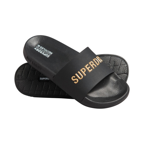 Superdry Code Logo Vegan Pool Slide